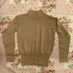Merino wool gold sweater